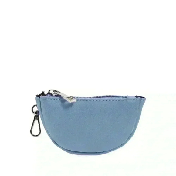 BP. Nordstrom Half Moon Zip Pouch Blue - Picture 1 of 3